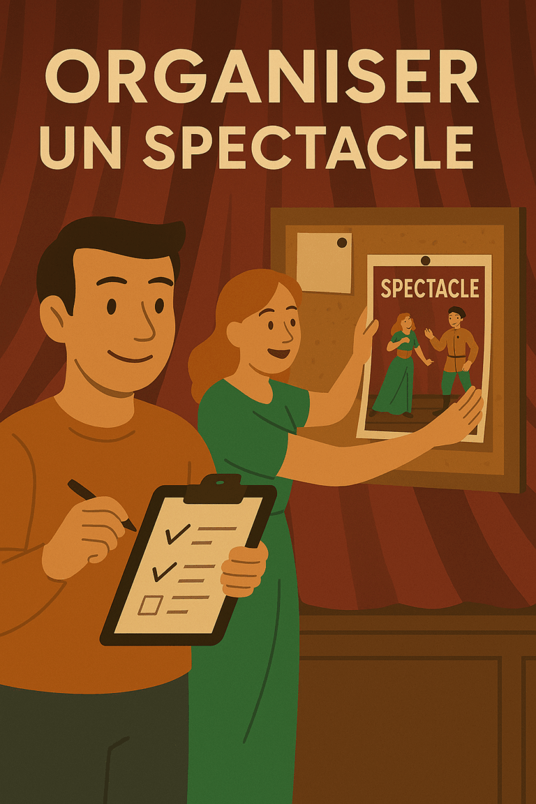 Guide pratique pour organiser un spectacle