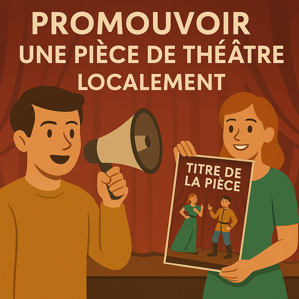 Promouvoir une pièce de théâtre localement